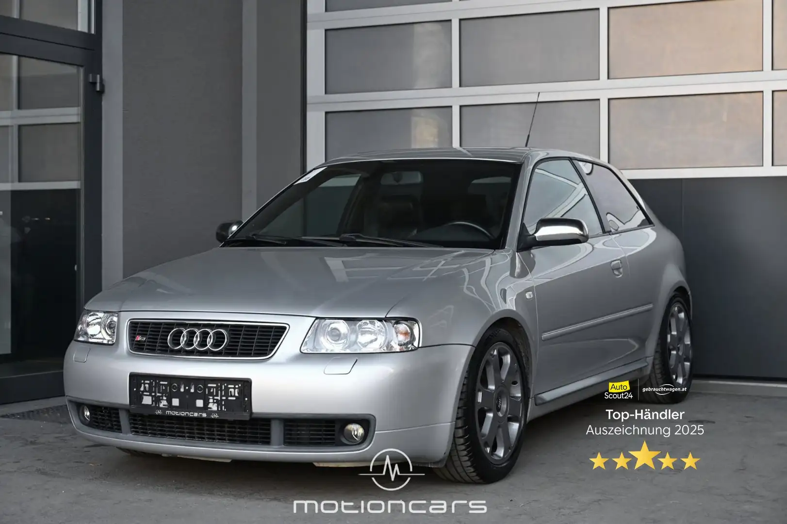 Audi S3 1.8 T Facelift Pickerl NEU EXP € 18.580,- Silber - 1