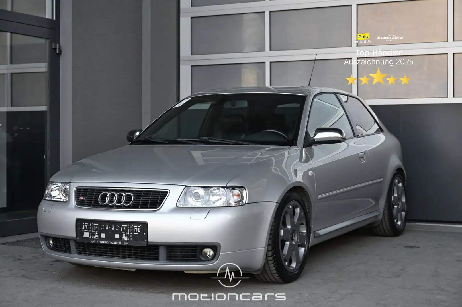 Audi S3 1.8 T Facelift Pickerl NEU EXP € 18.980,- Silber - 1