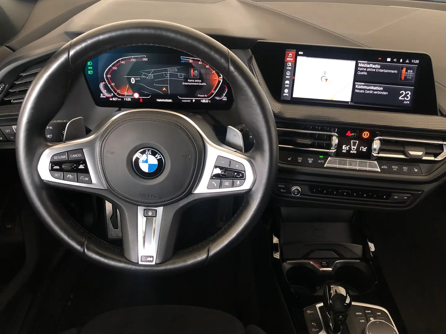 BMW 120 d SAG M Sport AHK/LHZ/LED/HUD/ACC/K-ZUG/DAB AHK/LH Bleu - 2