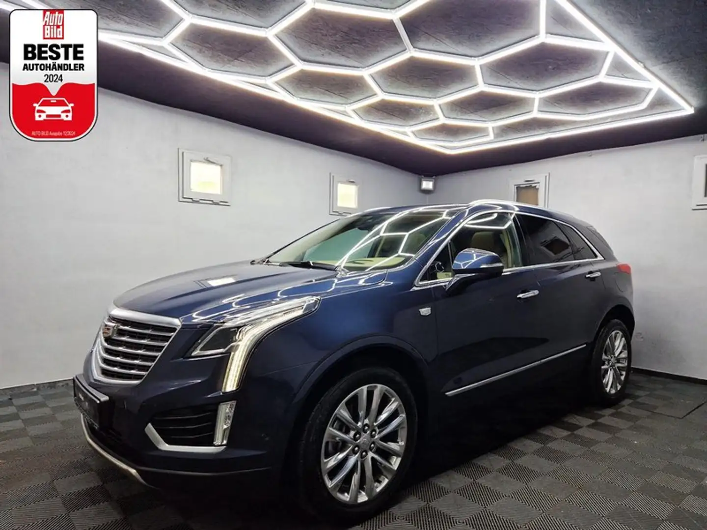 Cadillac XT5 Platinum AWD 3.6 V6|AUTOM|PANO|LEDER|LED|NAVI| Bleu - 1