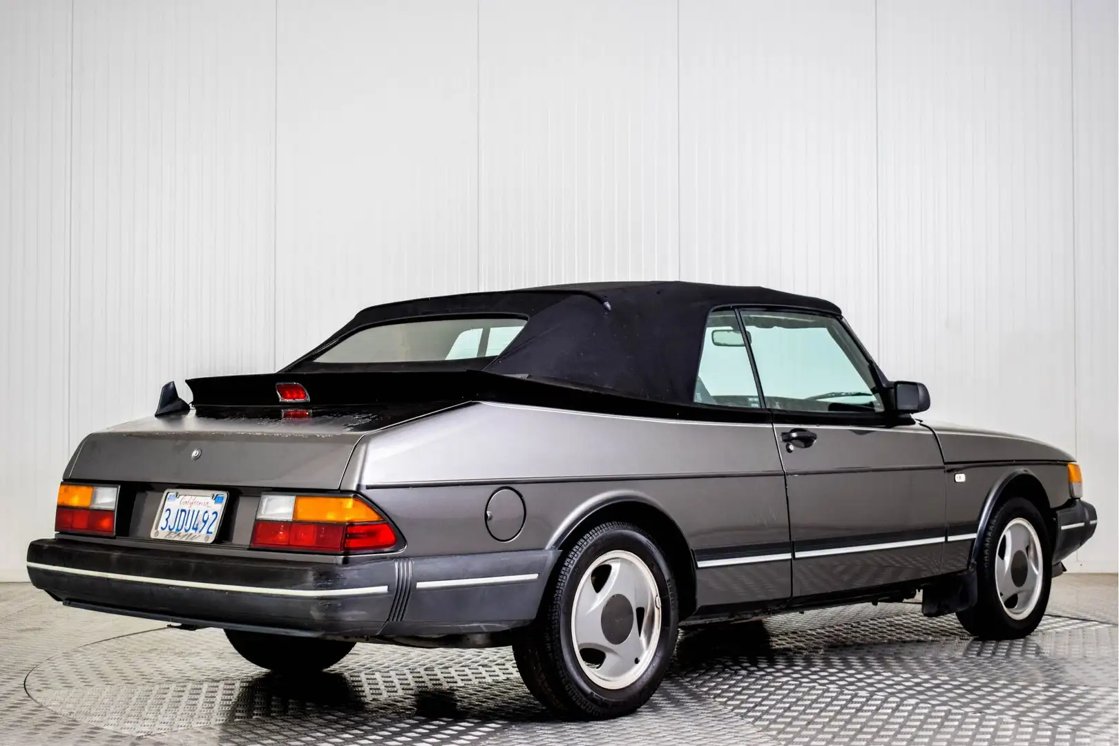 Saab 900 Turbo Cabriolet Šedá - 2