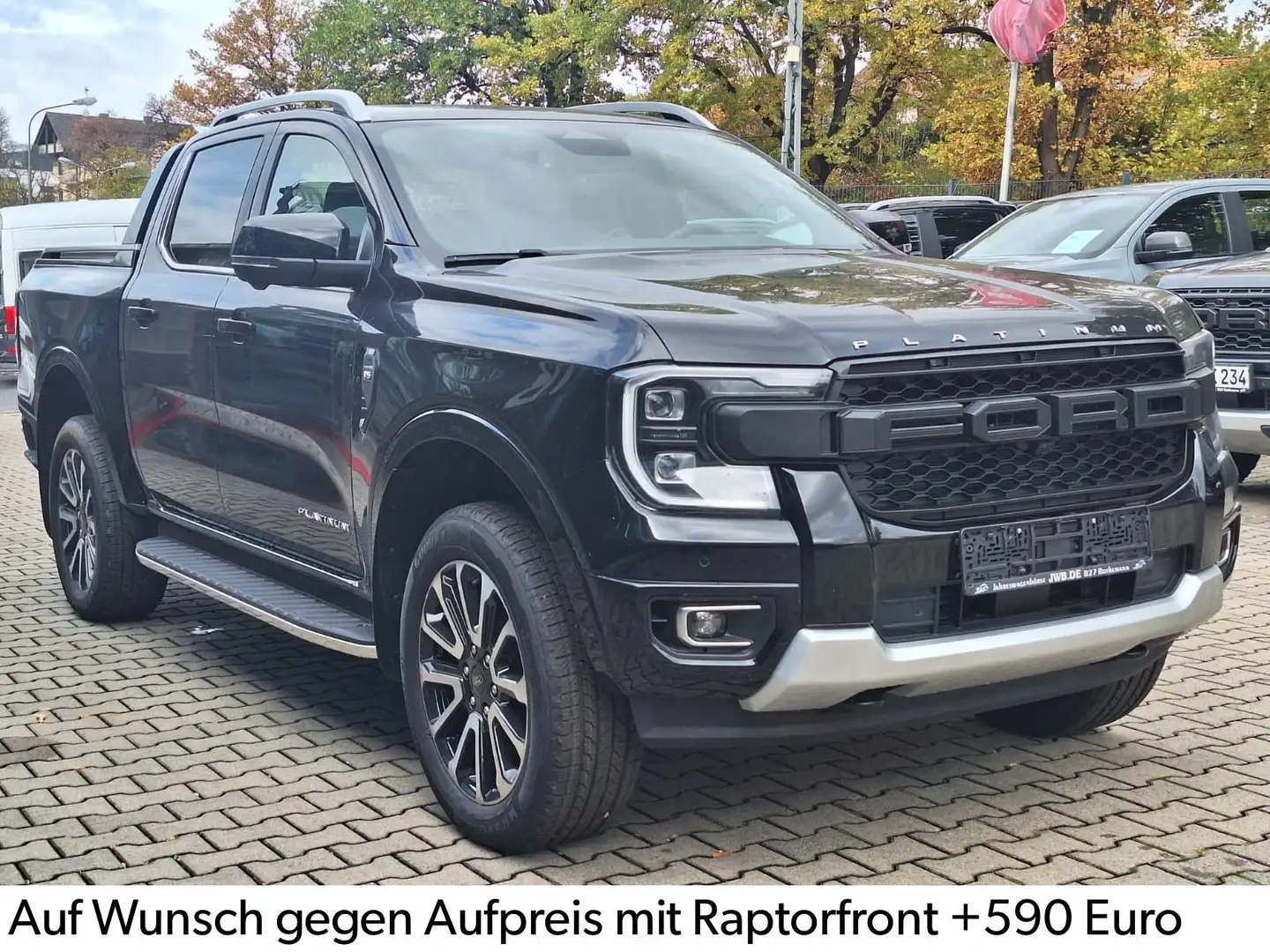 Ford Ranger Platinum 3,0 elek Rollo Stdhz Tech93 Lager Diff Schwarz - 2