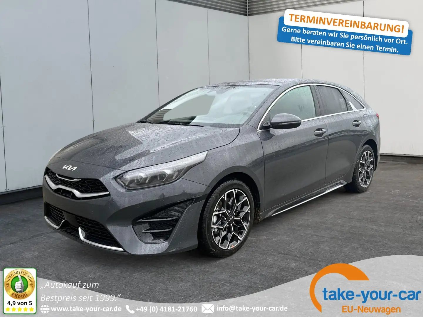 Kia ProCeed / pro_cee'd Ultimate Edition DCT+PANO+NAVI+ACC+KAMERA+LED+S... Grigio - 1