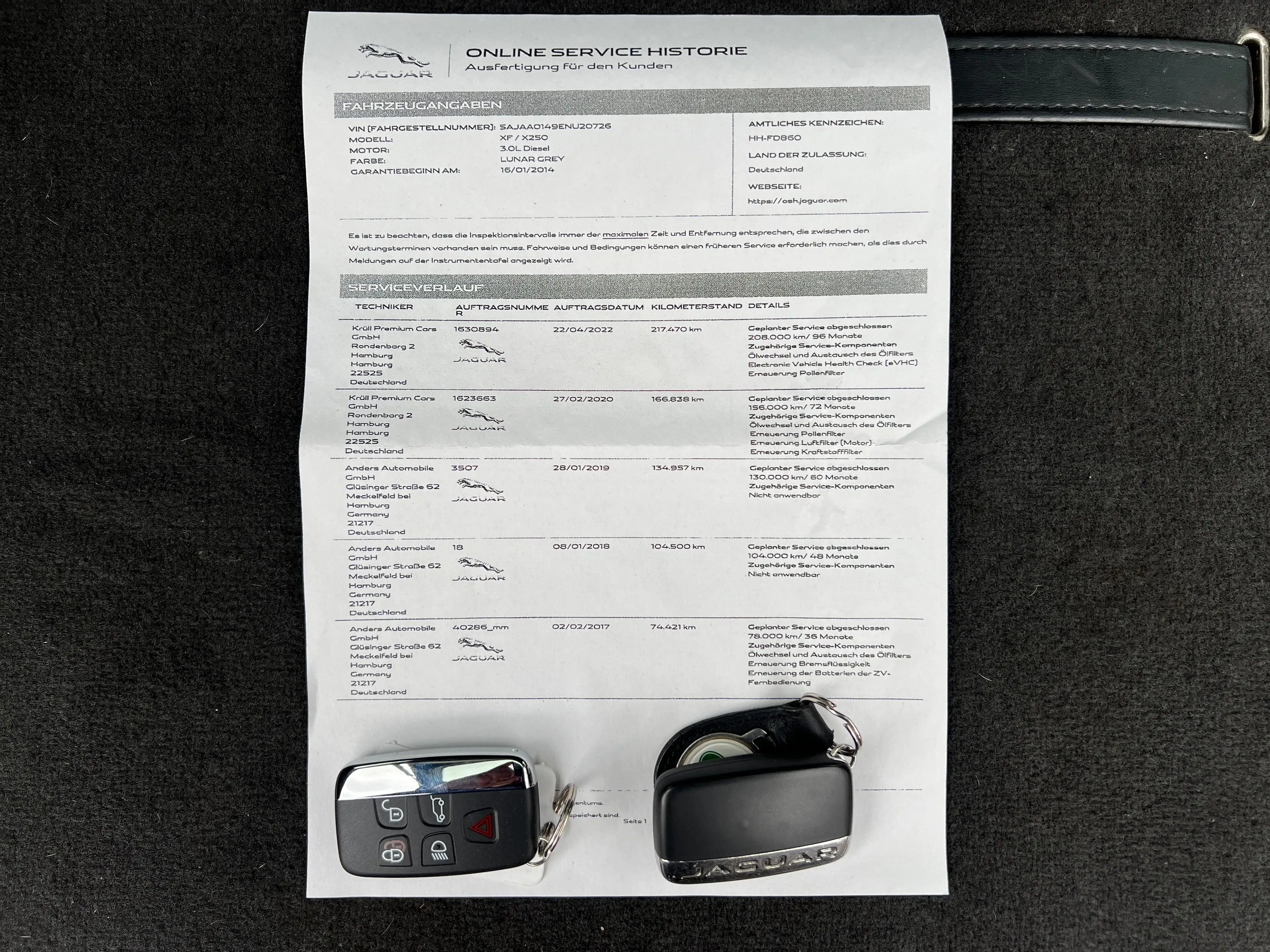 Jaguar XF Sportbrake 3,0 Automatik Kamera/Leder/VOLL — photo 15