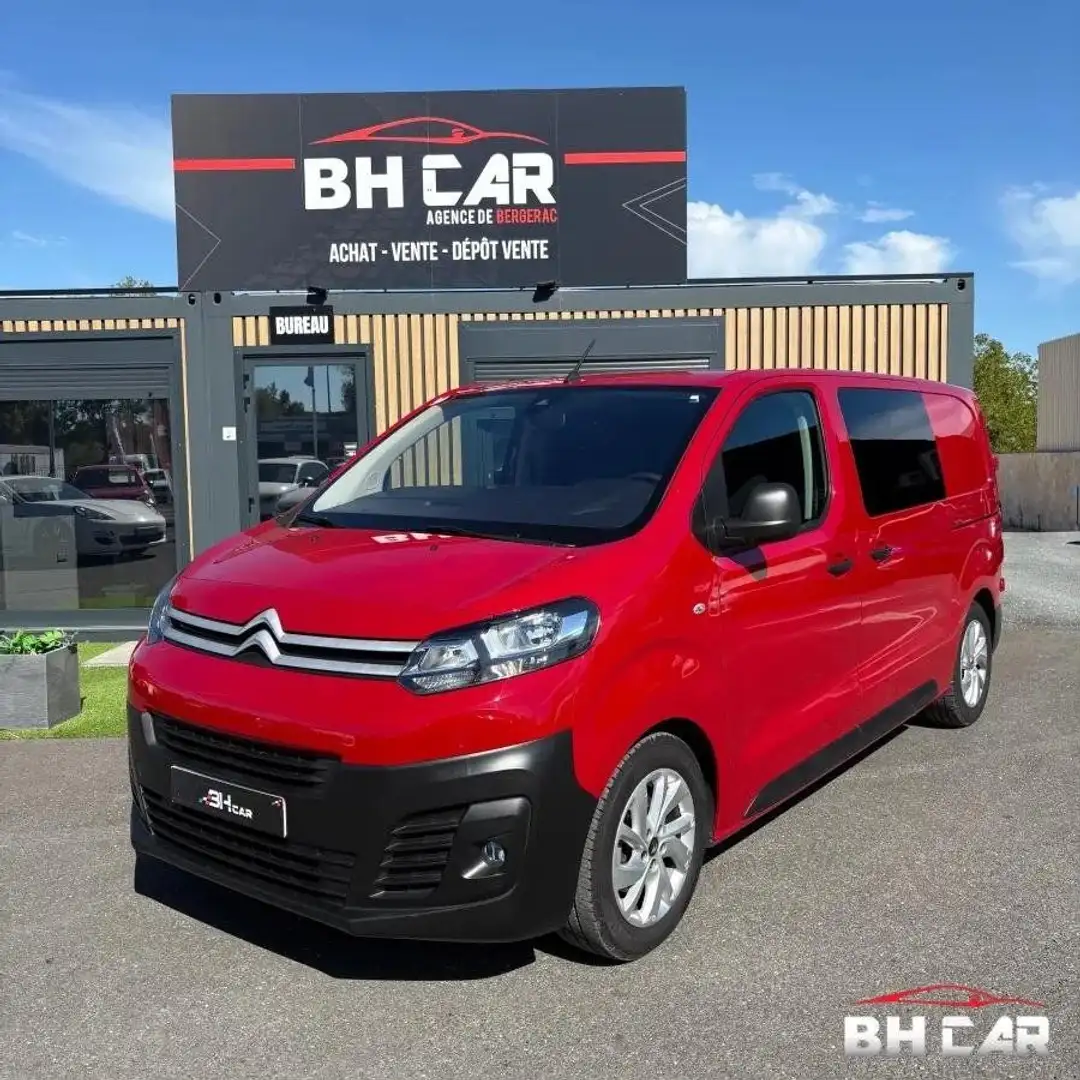 Citroen Jumpy CABINE APPROFONDIE TAILLE M BLUEHDI 180 EAT8 DRIVER Rojo - 1