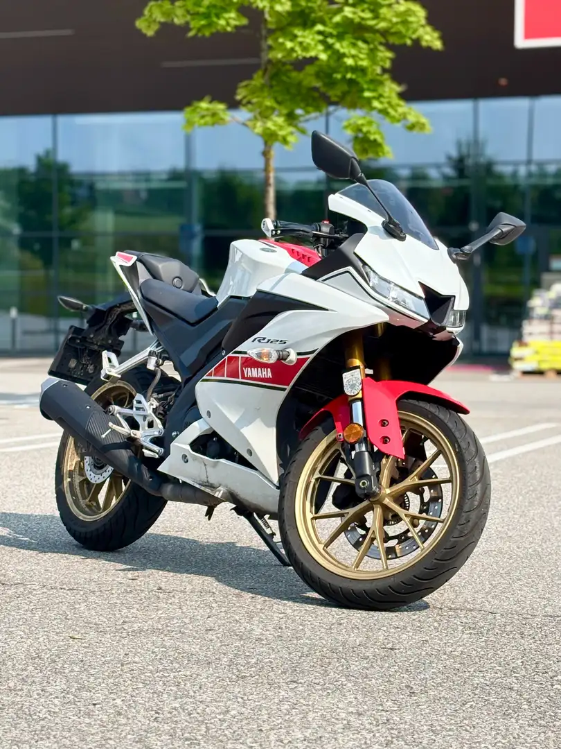 Yamaha YZF-R125 60th Anniversary Edition Blanc - 1