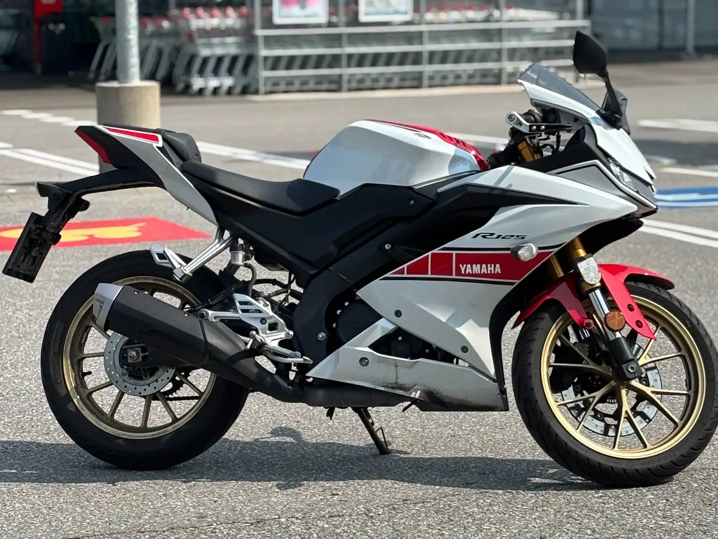 Yamaha YZF-R125 60th Anniversary Edition Blanc - 2