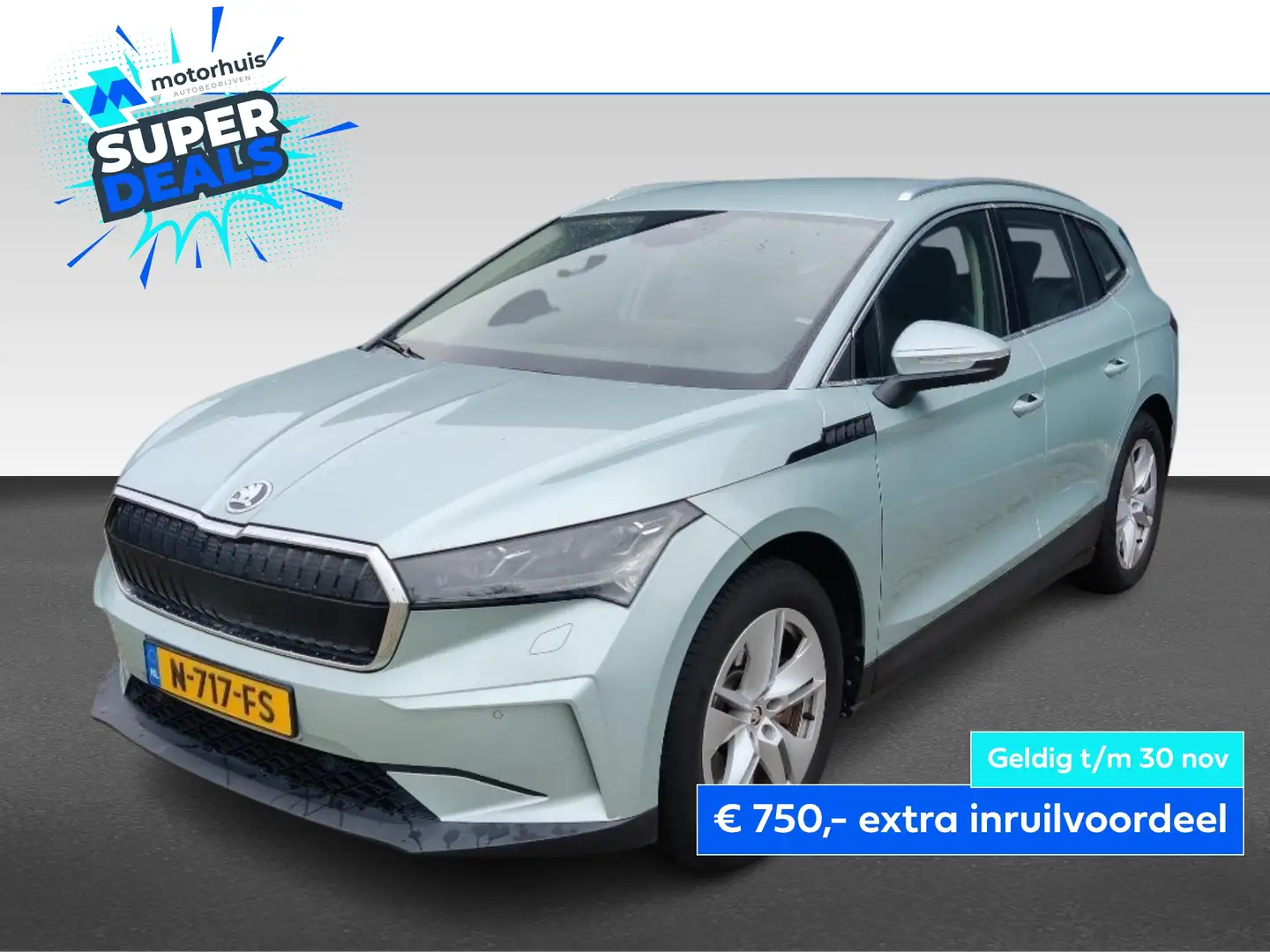 Skoda Enyaq Iv 80 COMFORT PACK 204PK NAVI CAMERA WINTERPACK Gris - 1