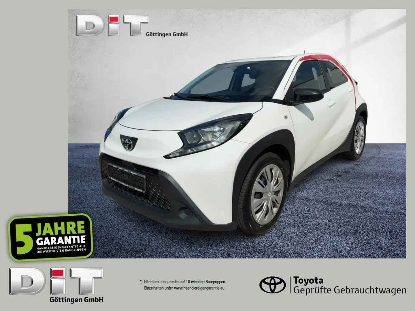Toyota Aygo X 1.0 Play ACC+Navi+Fernlichtass.+Kam.+PDC Blanc - 1