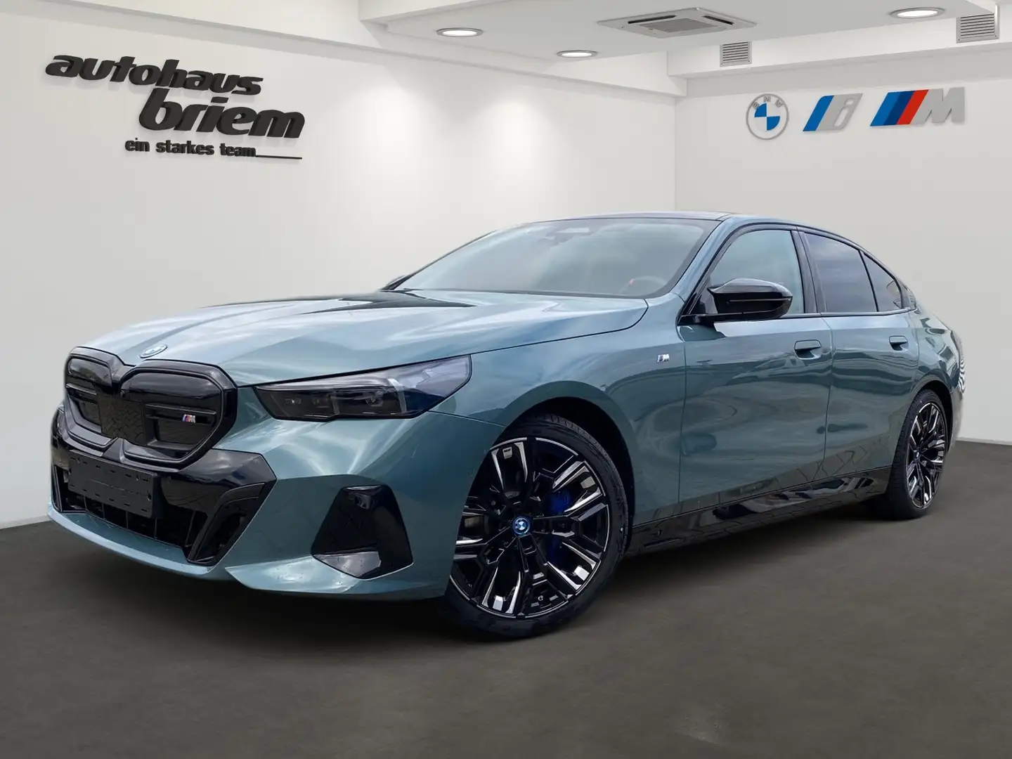 BMW i5 M60 xDrive ELEKTRO, BRIEM JAHRES-ABVERKAUF Grün - 1