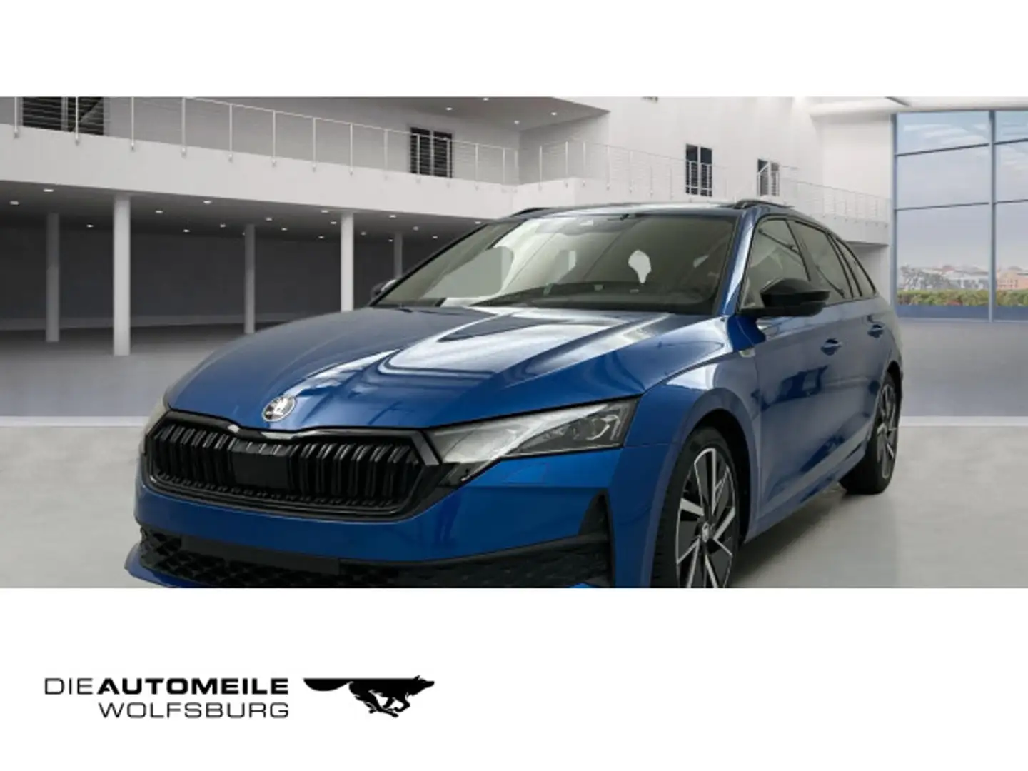 Skoda Octavia 4 IV Combi 2.0 TDI DSG Sportline AHK/NAV Blu/Azzurro - 1