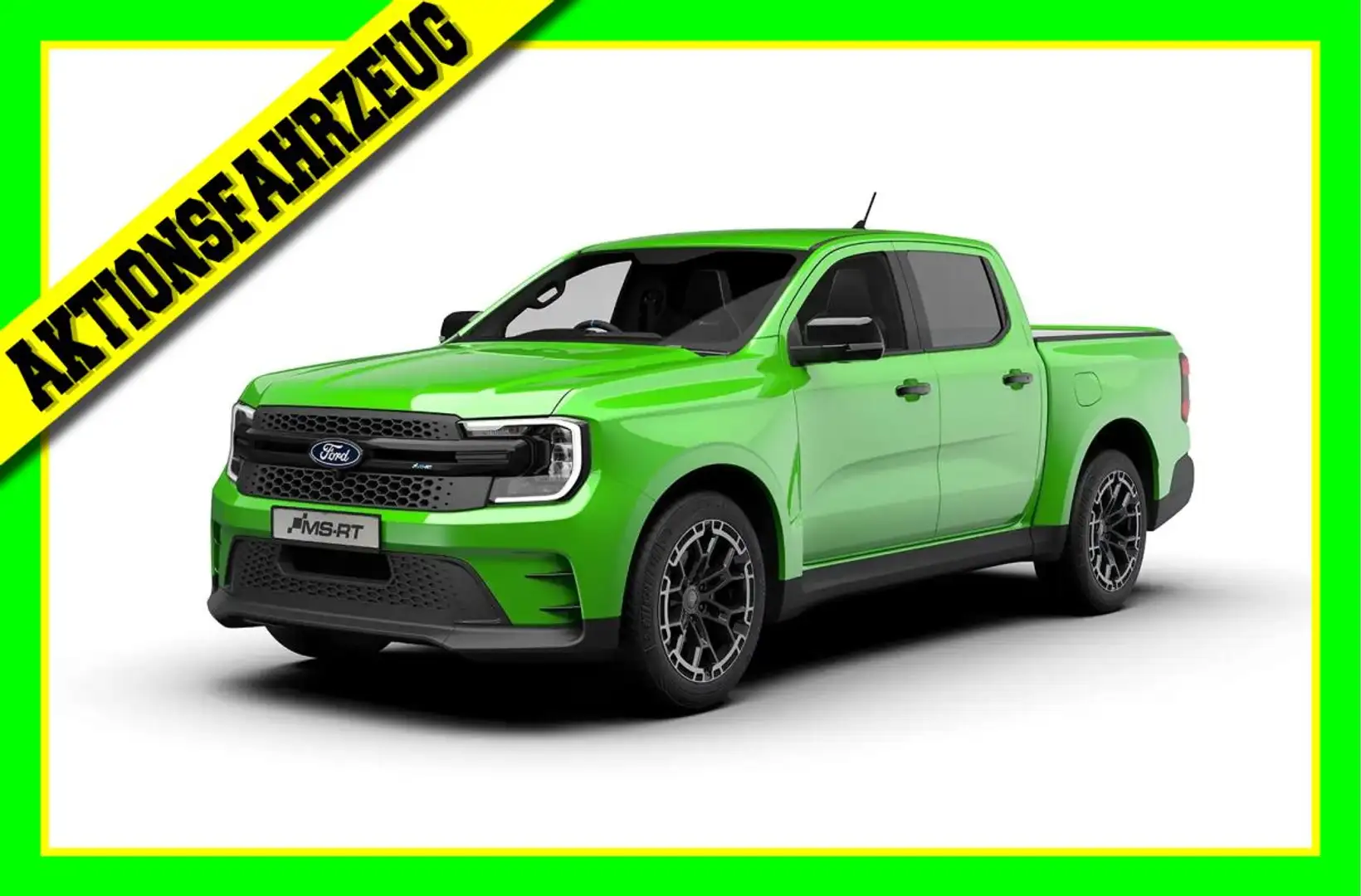 Ford Ranger MS-RT #ELEKTR.ROLLO #BANG&OLUFSEN #360°-KAMERA Grün - 1