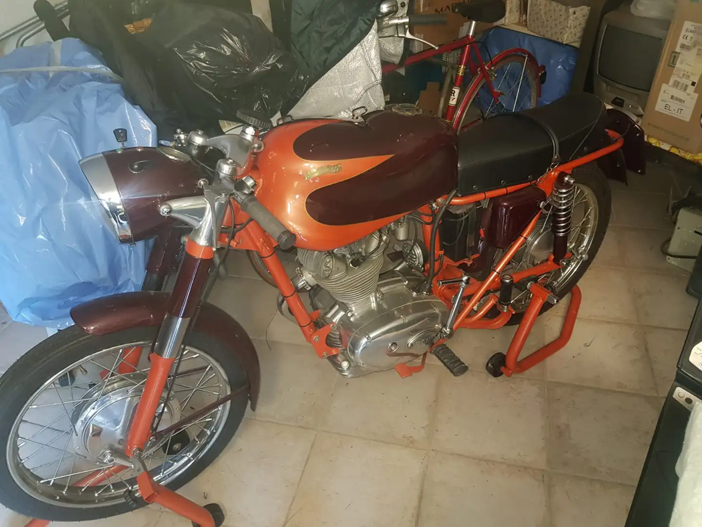 Ducati 175 S Naranja - 1