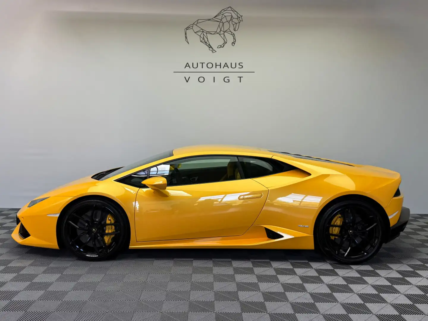 Lamborghini Huracán LP610-4|unfallfrei|Lift|Forged-Carbon| Gelb - 1