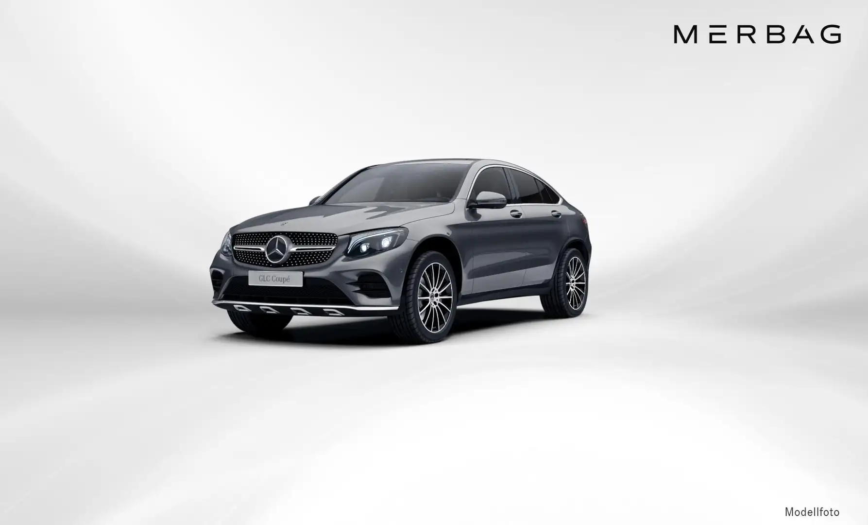 Mercedes-Benz GLC 350 d 4MATIC Coupé Gris - 1