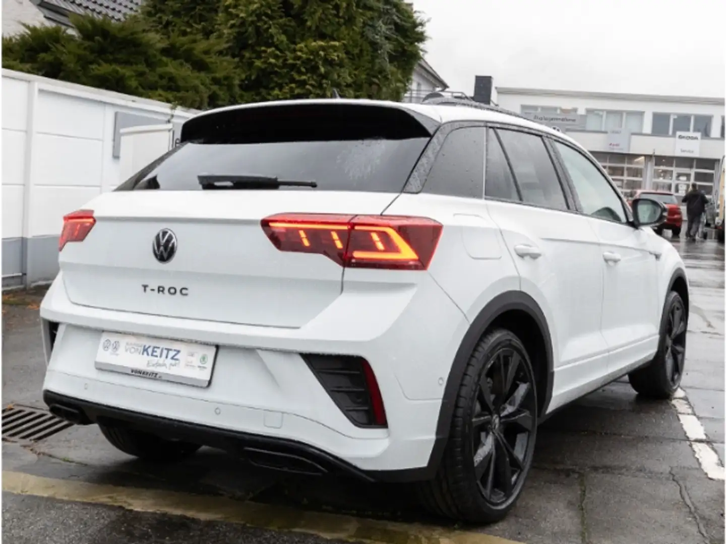 Volkswagen T-Roc R-Line 1.5 TSI DSG Sportpaket Navi Digitales Cockp Blanc - 2
