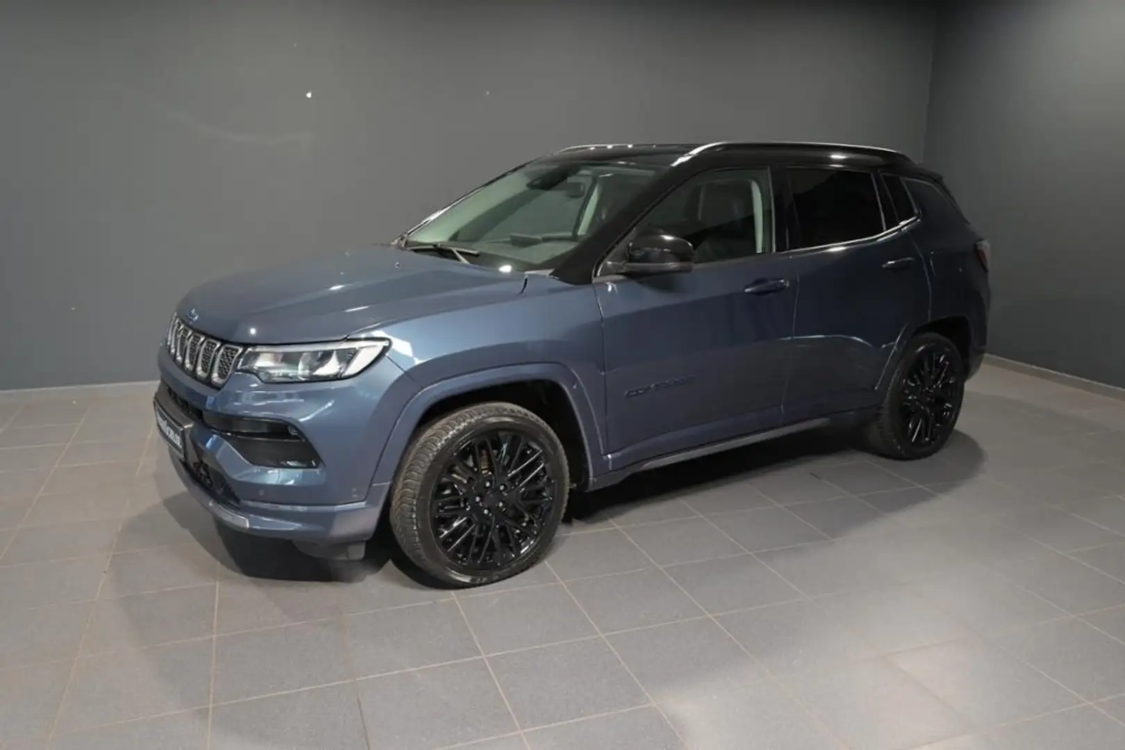 Jeep Compass xe4 S NAVI/KAMERA/LED/SHZ Bleu - 1