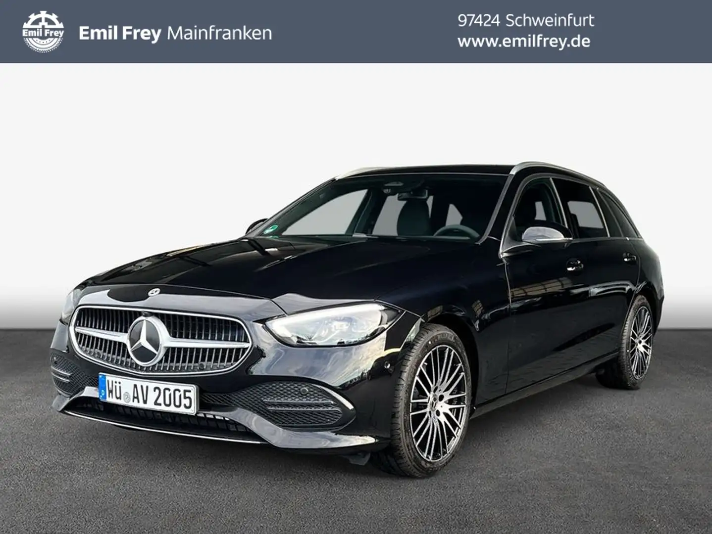 Mercedes-Benz C 200 C-Klasse Zwart - 1