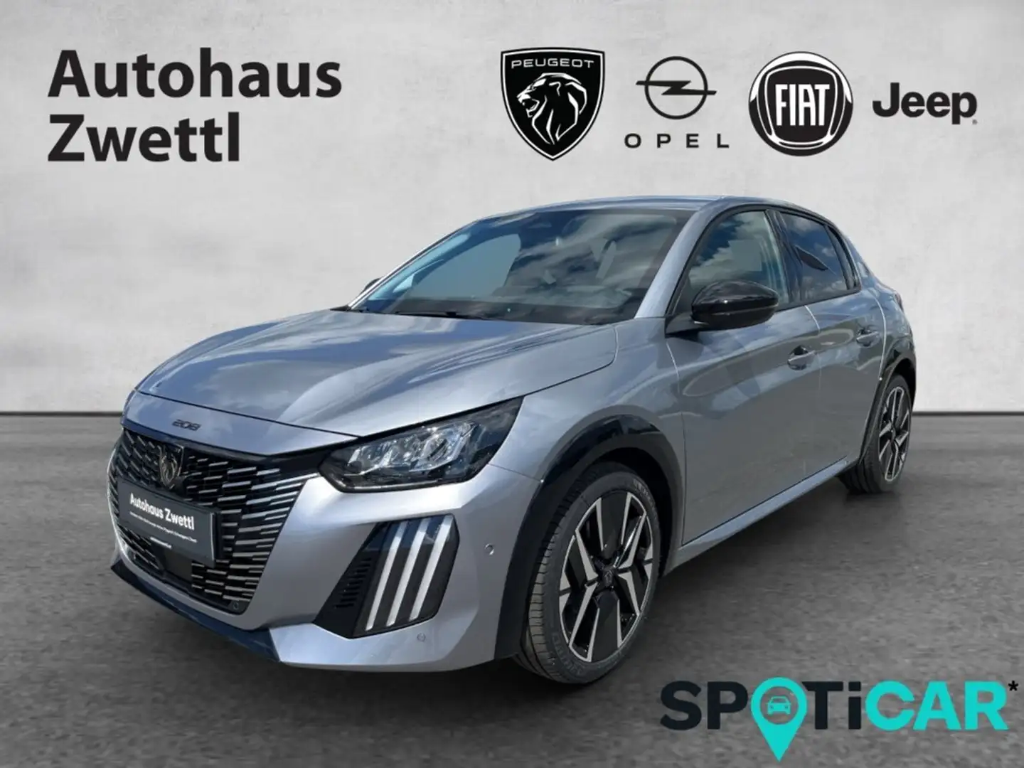 Peugeot 208 Allure PT 100 Grau - 1