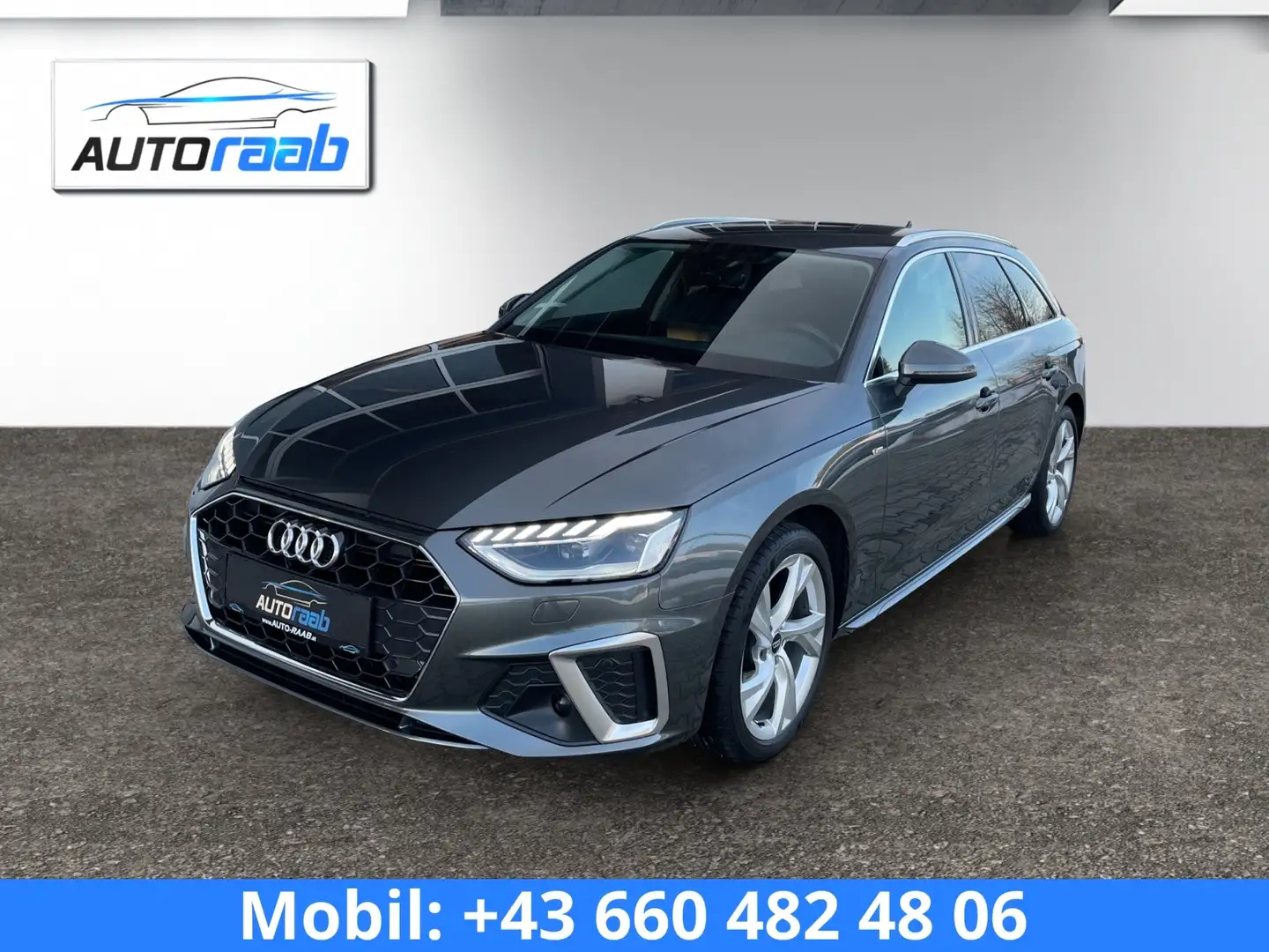 Audi A4 Avant 35 TDI S-tronic S-line *LED*AHV*RFK*ACC*NAVI Grau - 1