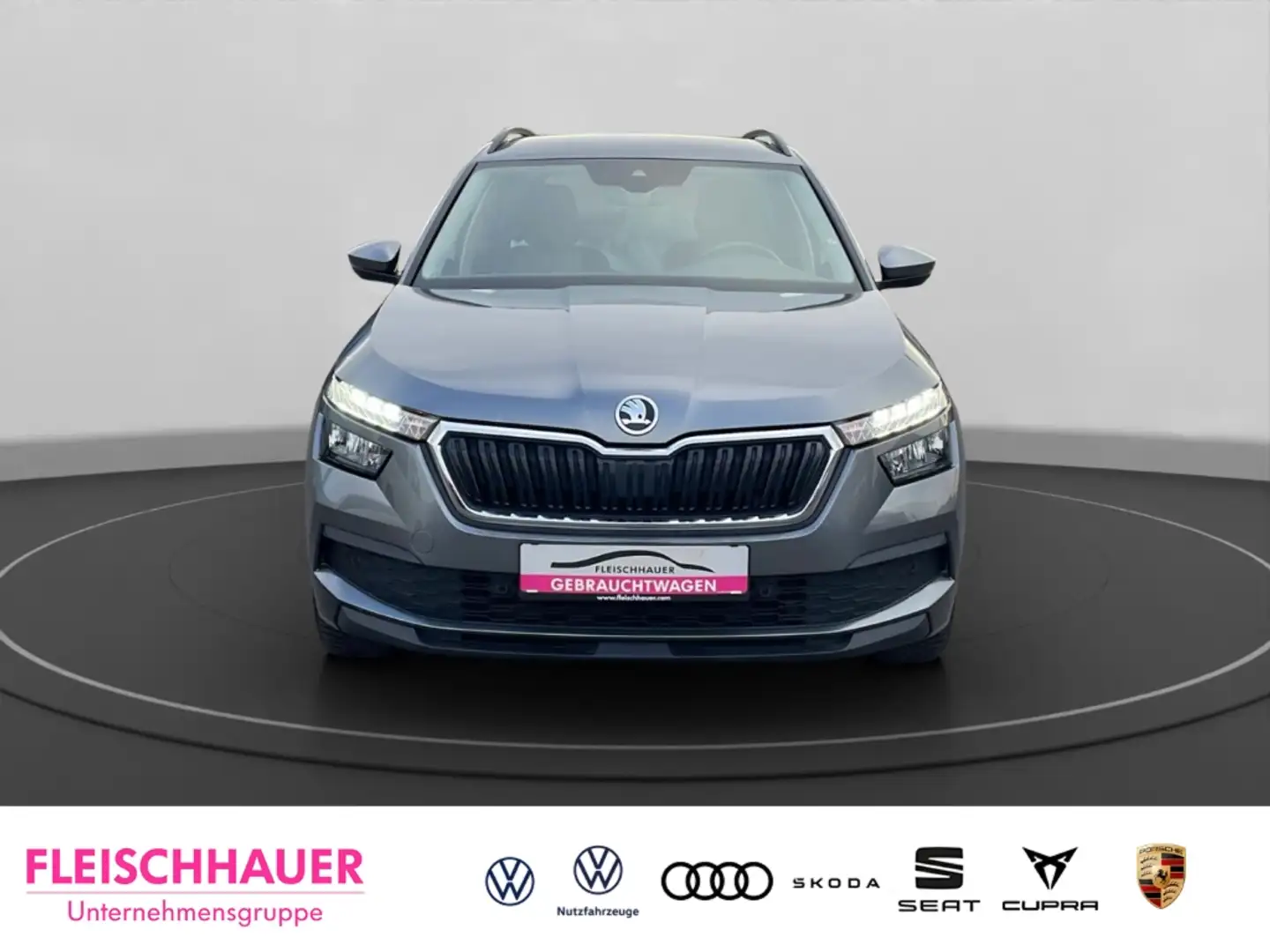 Skoda Kamiq Active 1.0 TSI DSG Business RFK Parksensoren v+h Grau - 2