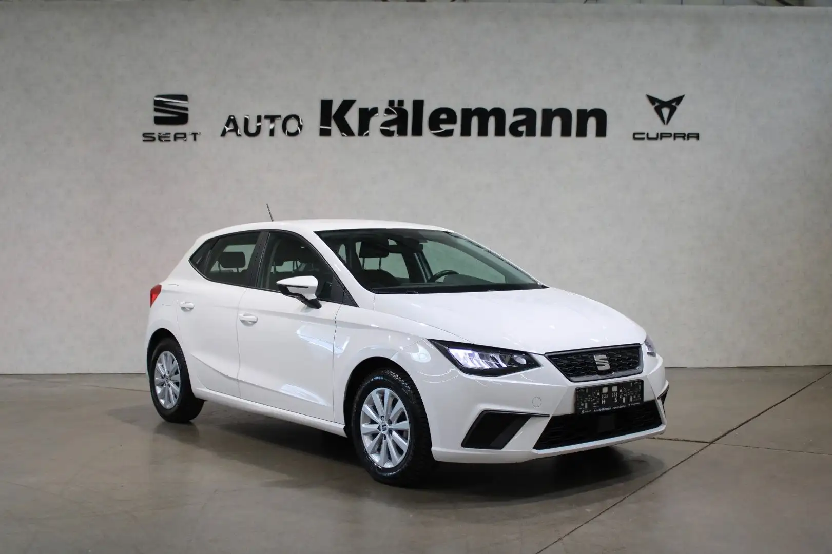 SEAT Ibiza Style 1.0 TSI *Navi*SHZ*PDC h.* Weiß - 1
