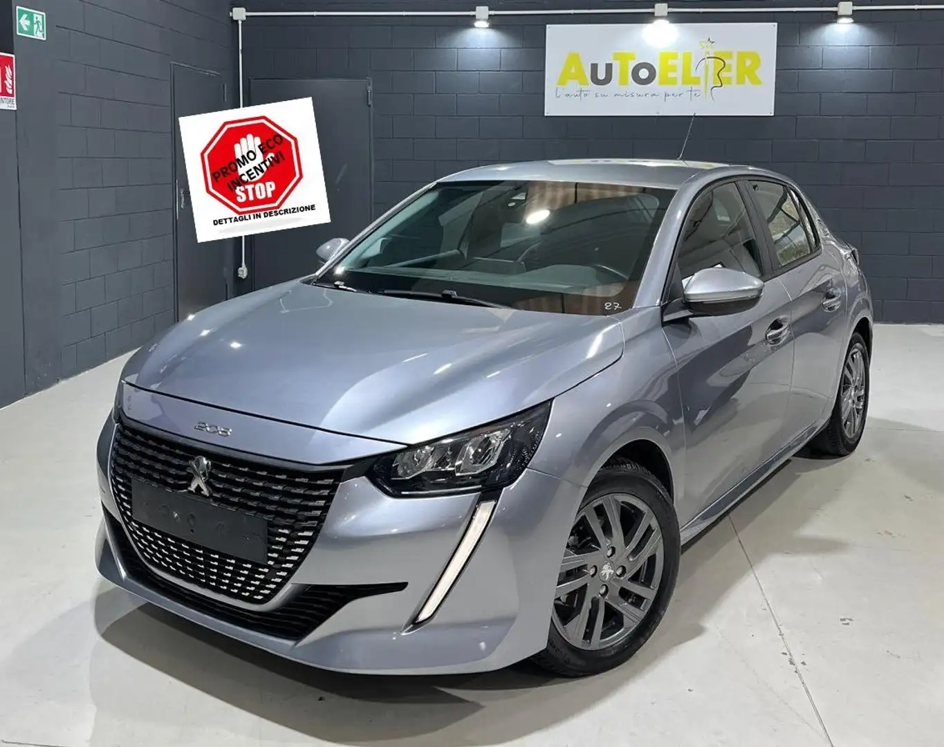 Peugeot 208 208 1.2 puretech Active Pack s Gris - 1