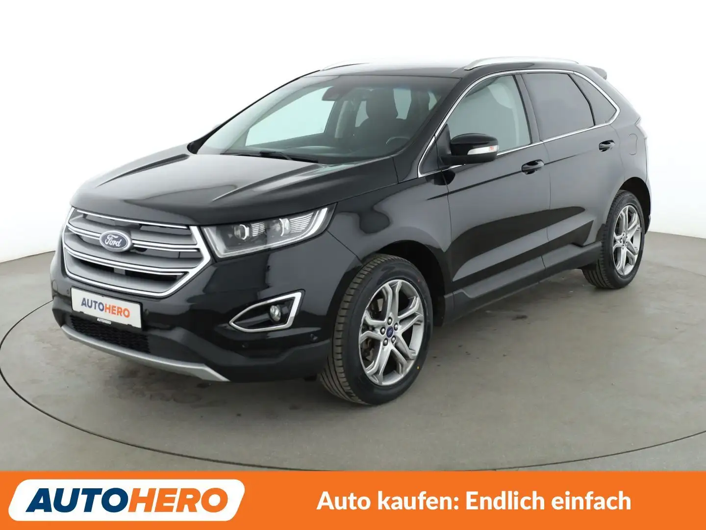Ford Edge 2.0 TDCi Bi-Turbo Titanium 4x4 Aut.*NAVI*LED*TEMPO Schwarz - 1