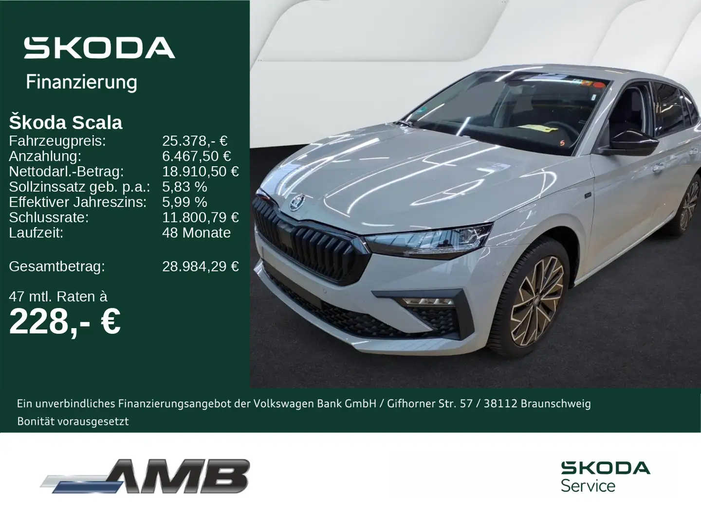 Skoda Scala Tour 1.5 TSI DSG/Matrix/Navi/Black/Sitzhzg Grau - 1