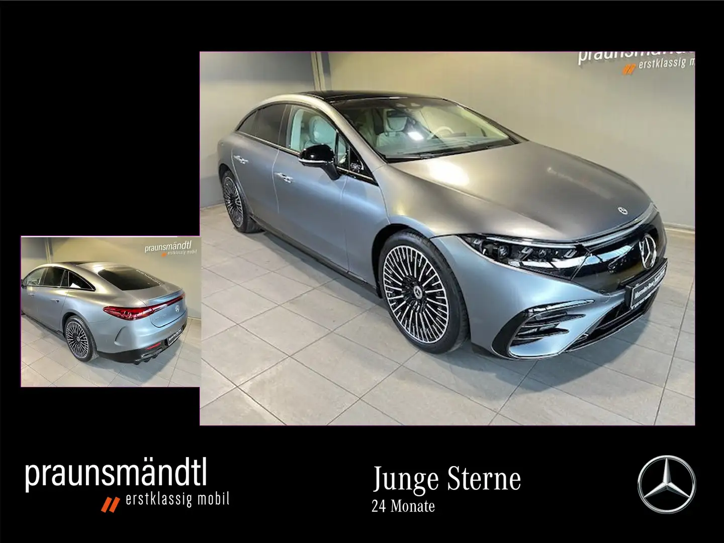 Mercedes-Benz EQS 450+ Edition 1 AMG Night Pano/3Sound/Ambi/21 Gris - 1