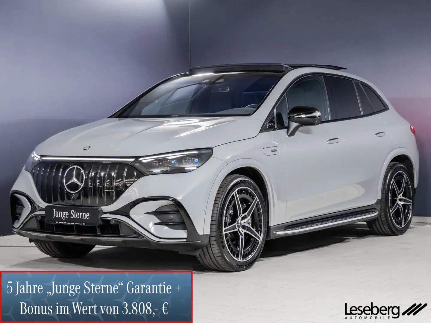 Mercedes-Benz EQE SUV EQE 43 4M SUV DIG.LIGHT/Pano/Distronic/AHK/360°/ Gris - 1