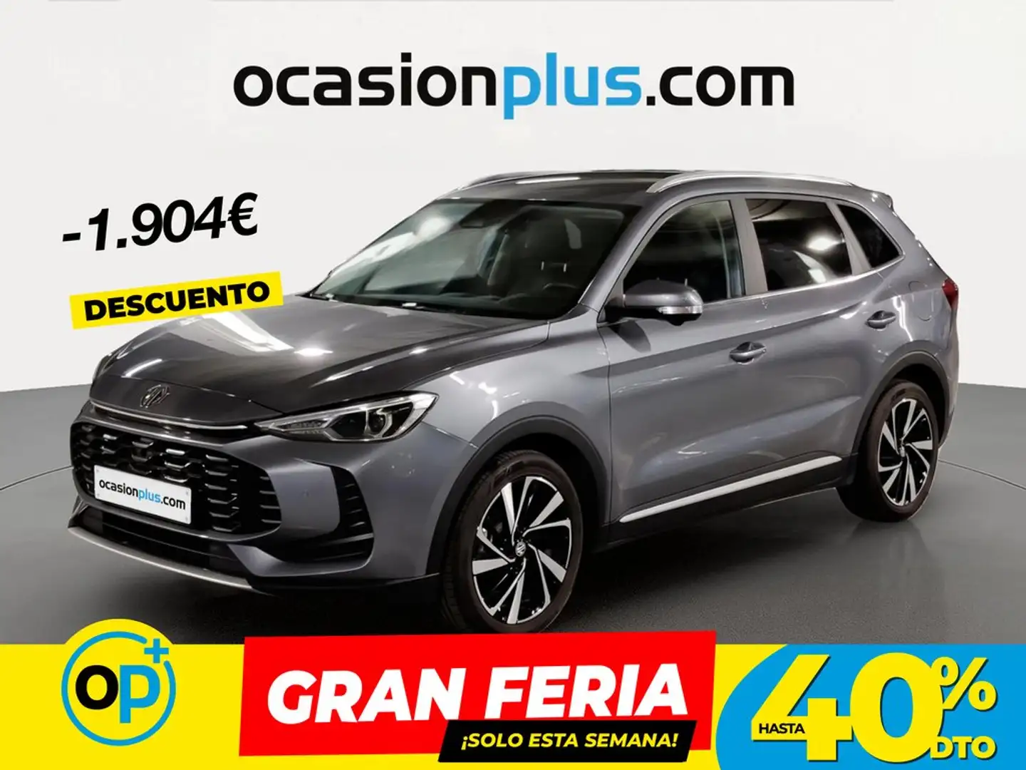 MG ZS 1.5 Hybrid+ Luxury Gris - 1