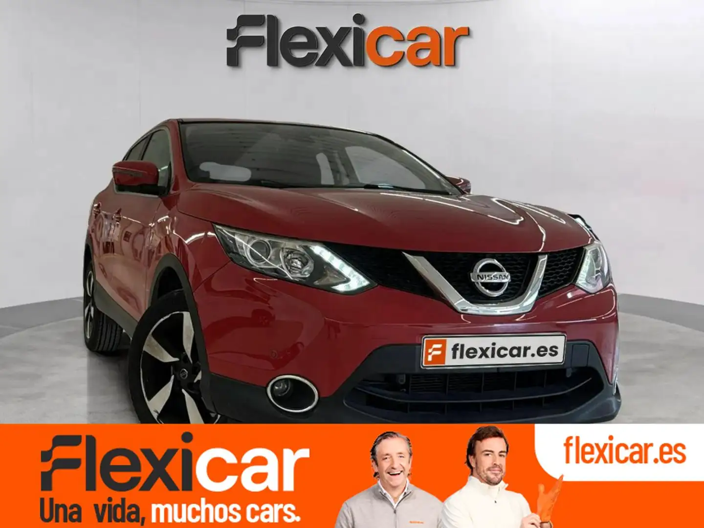 Nissan Qashqai 1.2 DIG-T Tekna Premium 4x2 Rood - 1