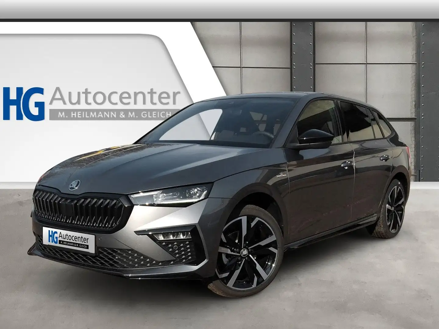 Skoda Scala 1.5 TSI Monte Carlo Pano 18" 5jGarantie Grijs - 1