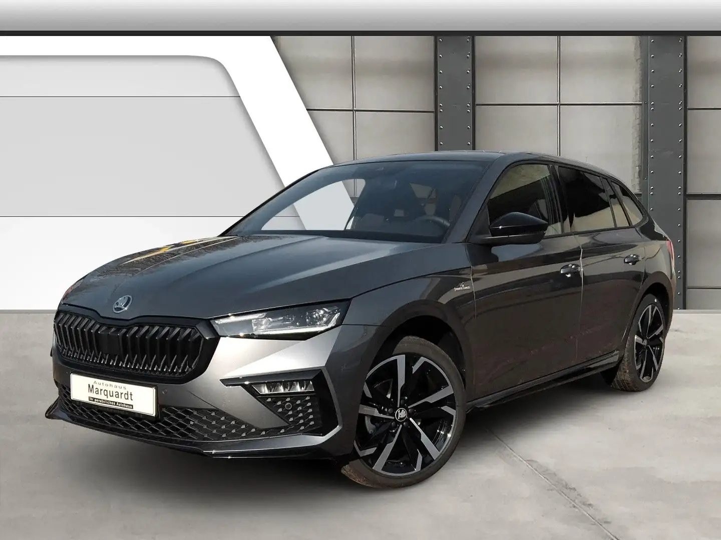 Skoda Scala 1.5 TSI Monte Carlo Pano 18" 5jGarantie Szürke - 1