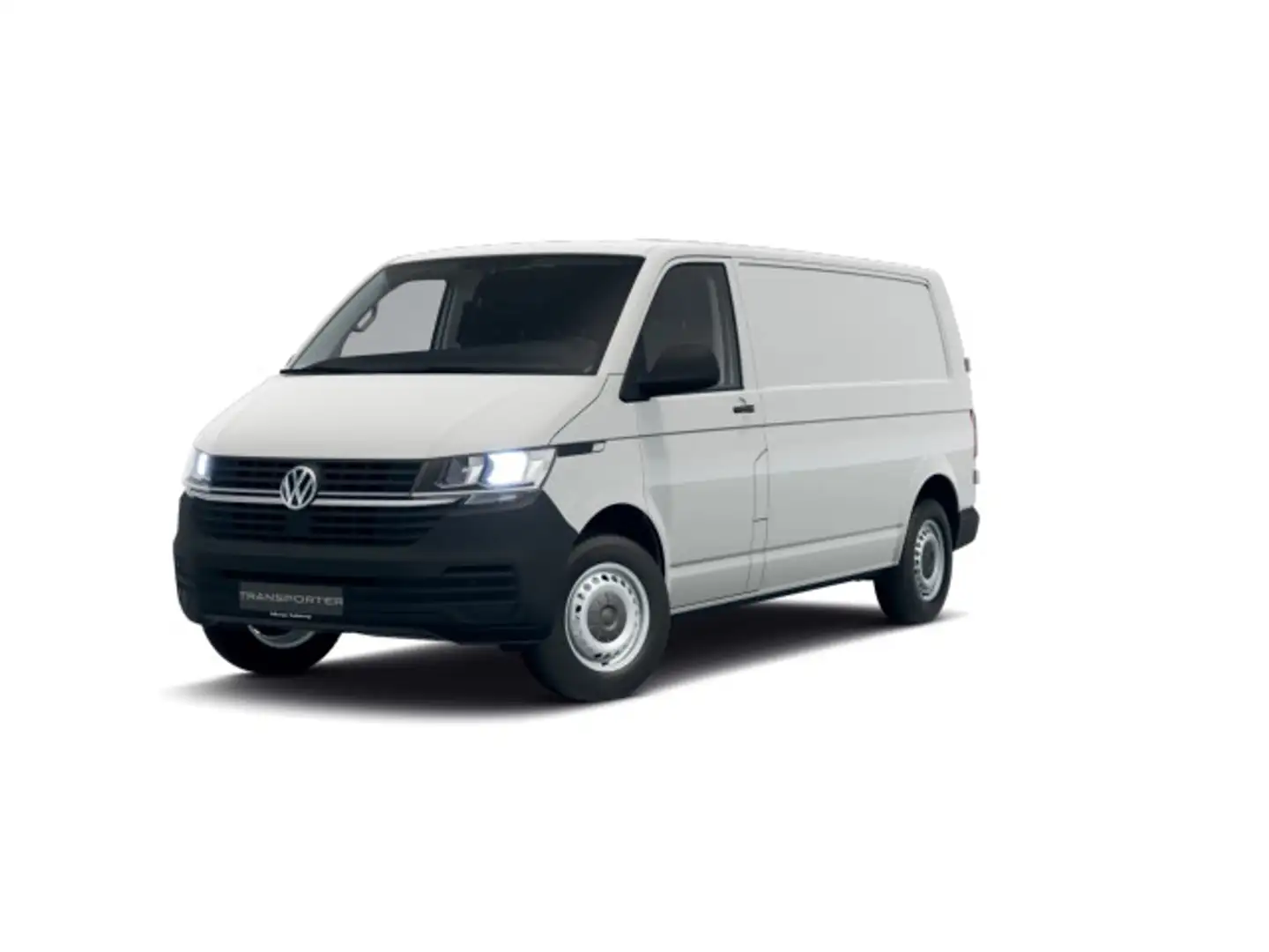 Volkswagen T6.1 Transporter T6.1 Kasten LR 81 kW TDI 5-Gang-Schalter Wit - 2