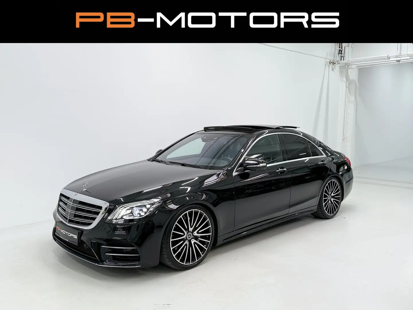 Mercedes-Benz S 350 S 350d AMG Line Pano Luft Burm 21" Fahrassistenz Negru - 1