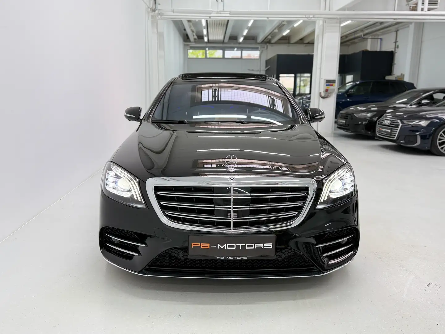 Mercedes-Benz S 350 S 350d AMG Line Pano Luft Burm 21" Fahrassistenz Negru - 2