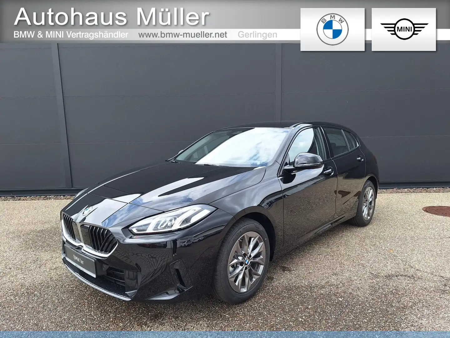 BMW 120 Neuwagen AKTIONSMODELL 8.880 Euro Ersparnis Fekete - 1