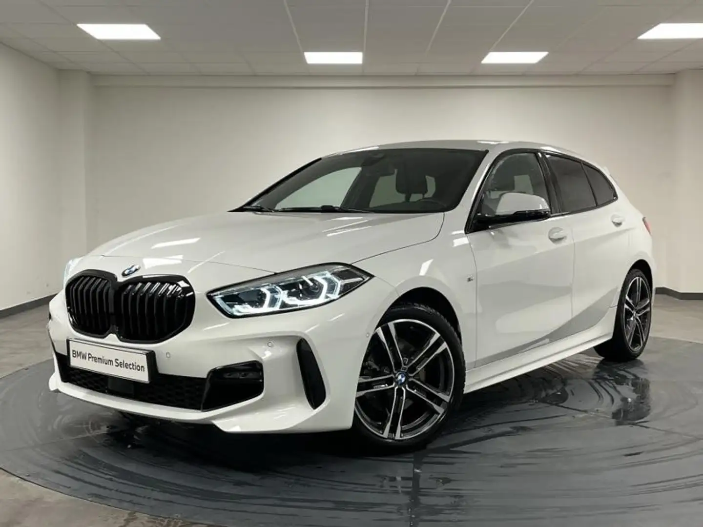 BMW 118 118dA 150ch M Sport Blanc - 1
