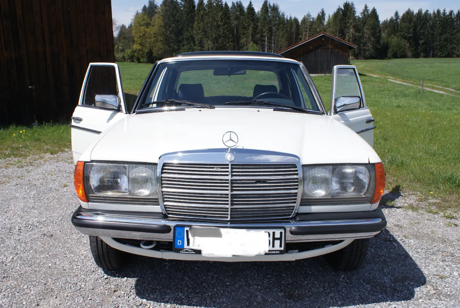 Mercedes-Benz 200 *Neu Restauriert- H-Kennzeichen* Weiß - 2