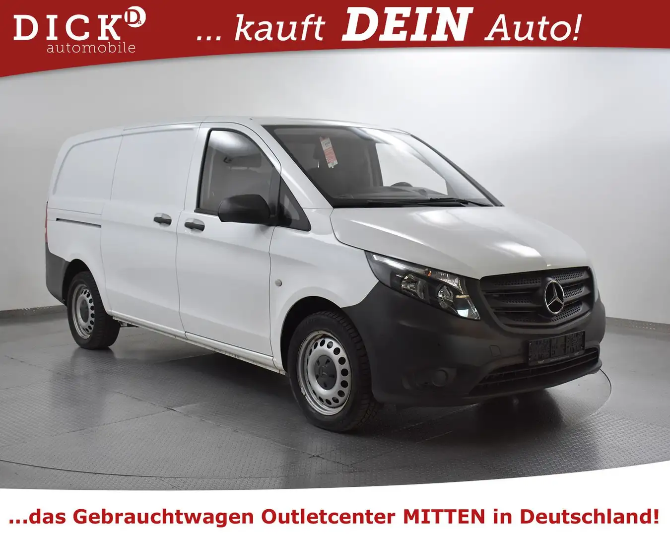 Mercedes-Benz Vito 116d RWD Lang SITZHZ+PARKASS+TEMP+AHK+8FACH+MFL Білий - 2
