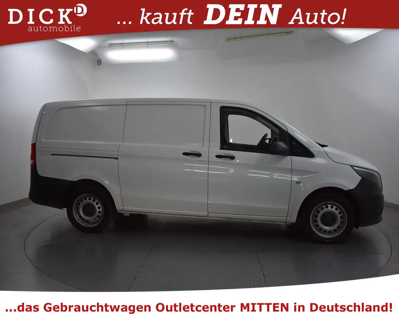 Mercedes-Benz Vito 116d RWD Lang SITZHZ+PARKASS+TEMP+AHK+8FACH+MFL Білий - 1