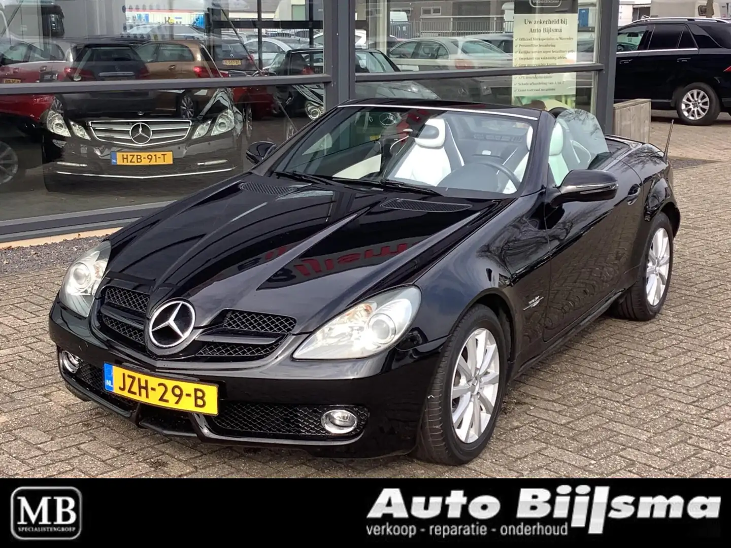 Mercedes-Benz SLK 200 K. 2look edition, lederen bekleding Schwarz - 1