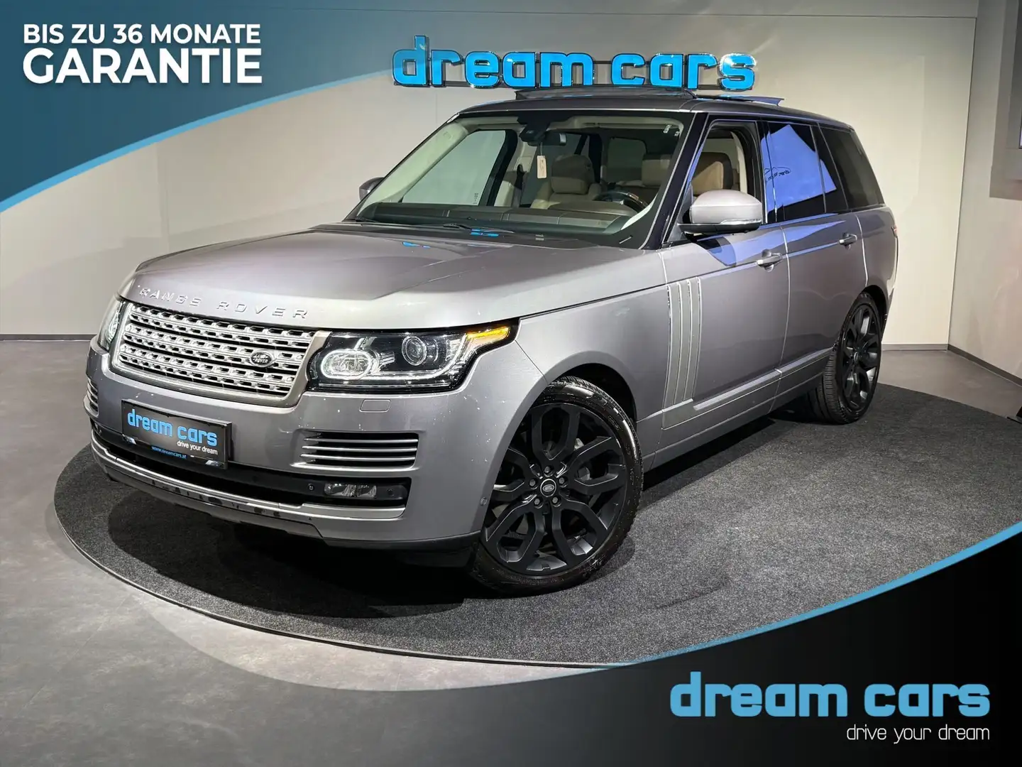 Land Rover Range Rover 4,4 SDV8 Vogue Aut./ PANO / SOFT CLOSE /  VOLL / Grau - 1