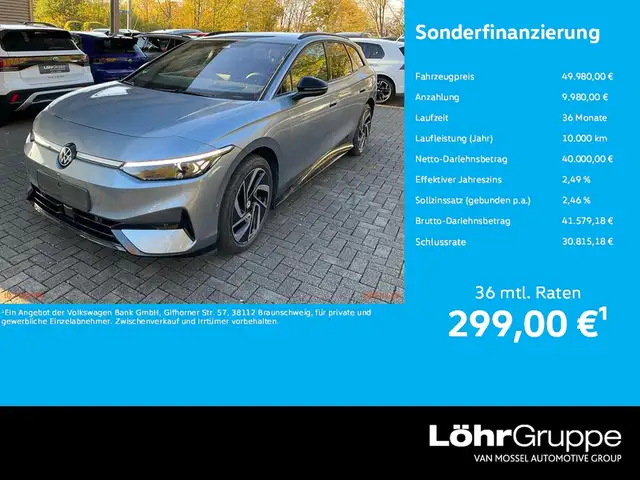 Volkswagen ID.7 Tourer Pro "2,49%" Wärmepumpe, AHK, 360°Kam., I...