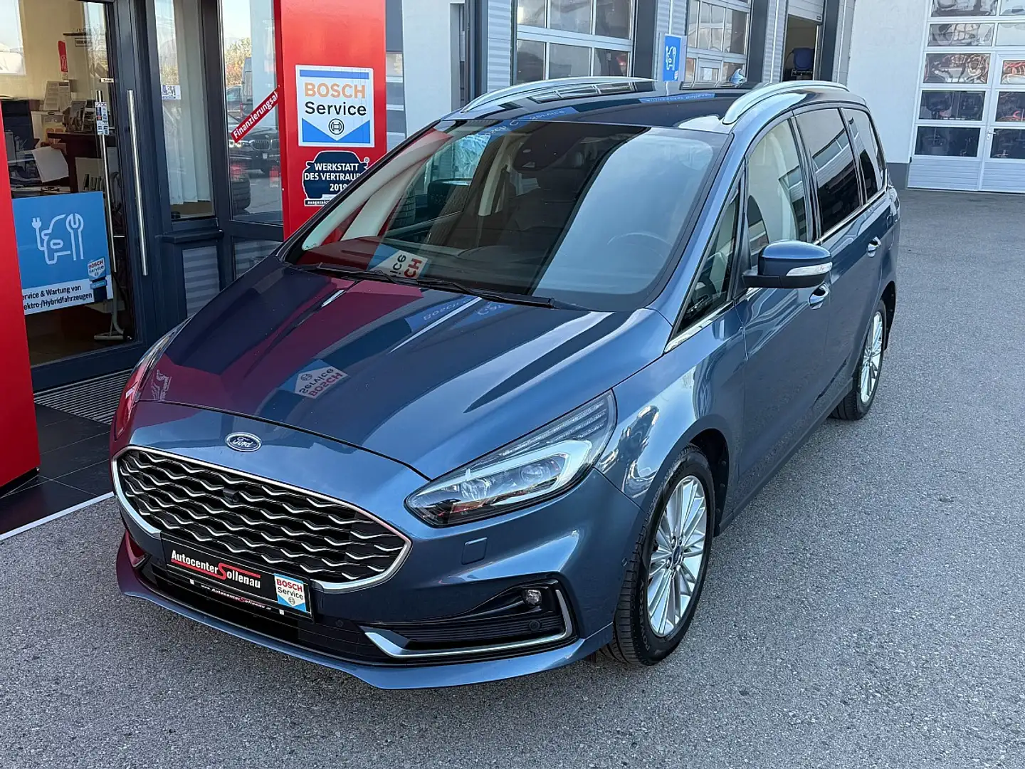 Ford Galaxy 2,0 EcoBlue SCR Titanium Aut. Bleu - 2