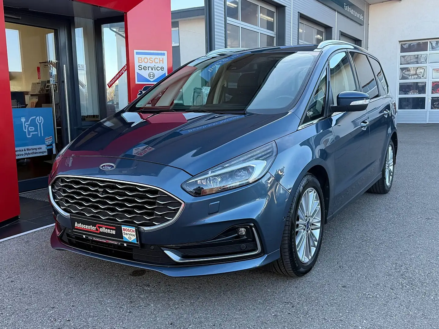 Ford Galaxy 2,0 EcoBlue SCR Titanium Aut. Bleu - 1