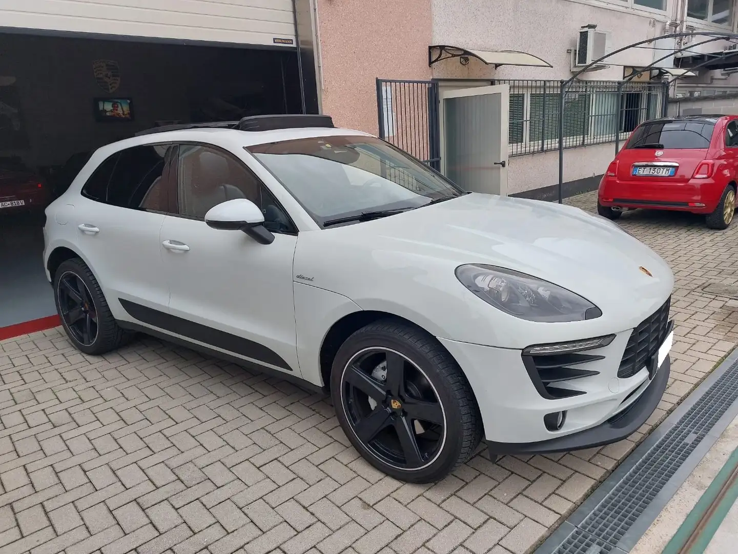 Porsche Macan 3.0d S 250cv PDK F1 SPORT  NAVY TETTO P. C.21' Blanco - 2