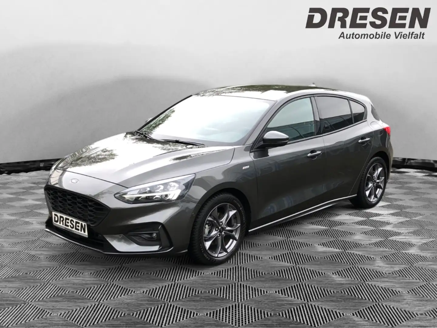 Ford Focus ST-Line 1.0 EcoBoost Navi ACC Apple CarPlay Androi Gris - 2